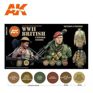 AK Interactive AK11636 COULEURS D&amp;#39;UNIFORME BRITANNIQUES DE LA SECONDE GUERRE MONDIALE – immagine 2
