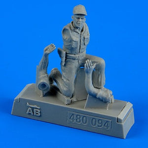 Aerobonus 480094 Équipe de maintenance de l&amp;#39;USAF - Opération de porte de ferme Guerre du Vietnam 1/48