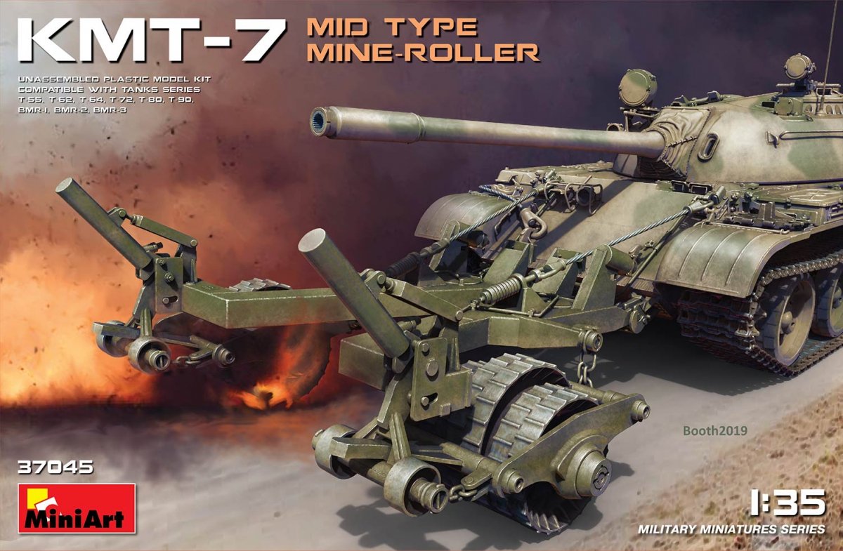 MiniArt 37045 KMT-7 ROULEAU DE MINE DE TYPE MOYEN 1/35