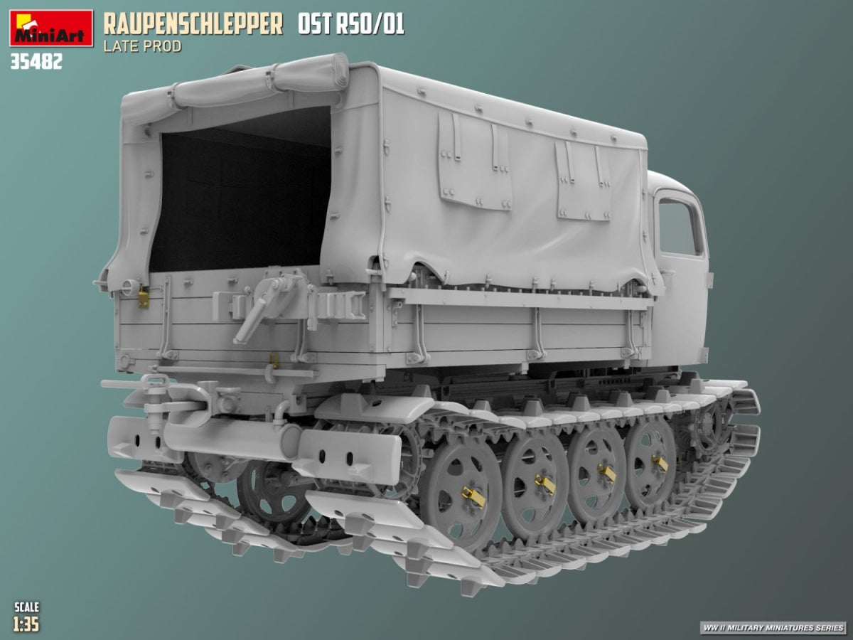 MiniArt 35482 Raupenschlepper Ost RSO/01. Production tardive 1/35 – immagine 3