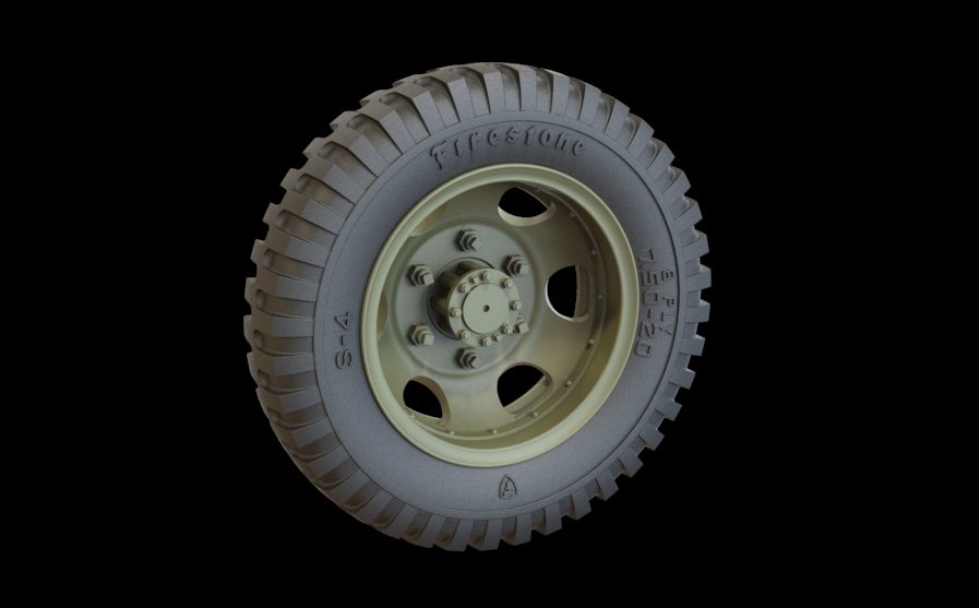 Panzer Art RE35-317 Jeu de roues Studebacker (Firestone) 1/35 – image 3
