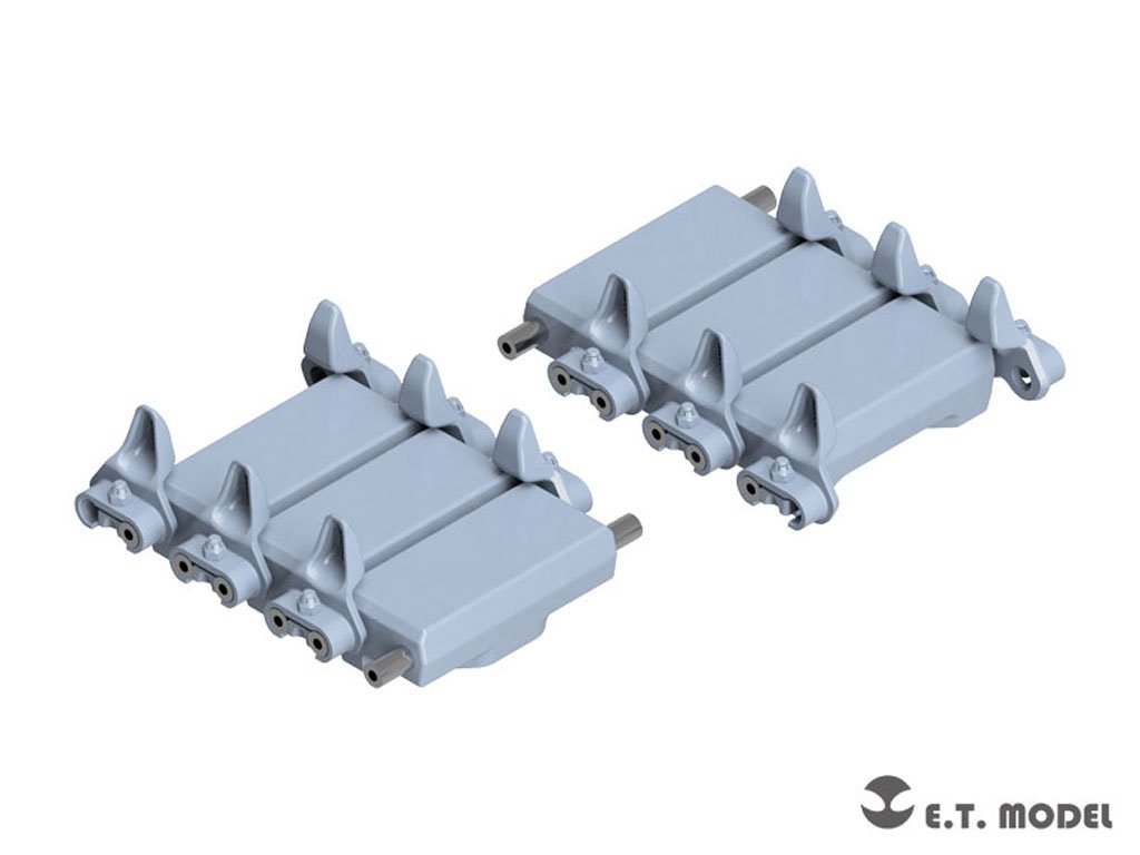 ET Model P35-081 WWII US ARMY M4 Sherman T48 Chenille fonctionnelle (Impression 3D) 1/35 – immagine 3