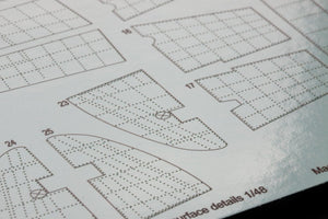 Eduard ER48003 P-38J rivets en relief et détails de surface TAMIYA 1/48 – image 5