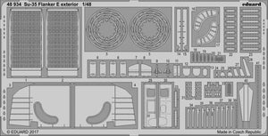 Eduard 48934 Su-35 Flanker E extérieur KITTY HAWK 1/48