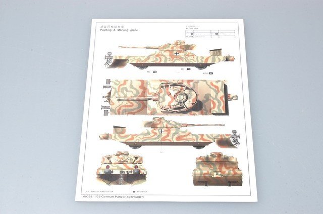 Trumpeter 00368 Panzerjägerwagen allemand (1/35) – immagine 8