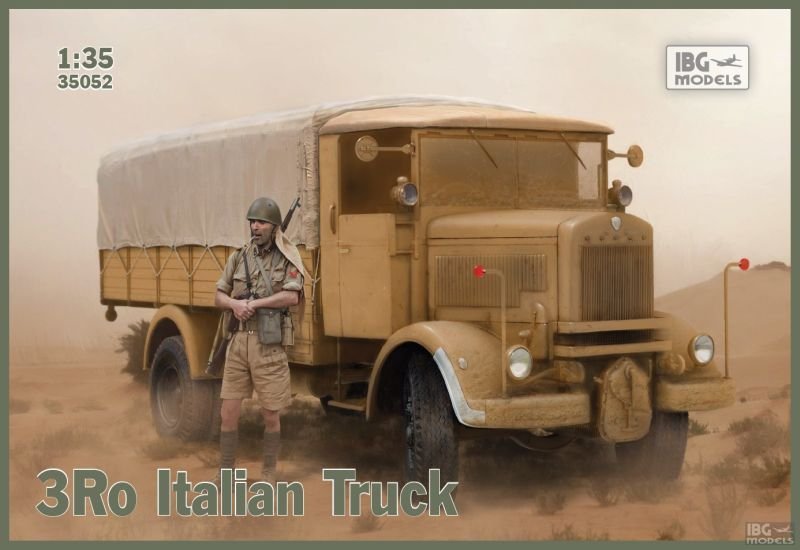 IBG 35052 3Ro Camion Italien (1/35)