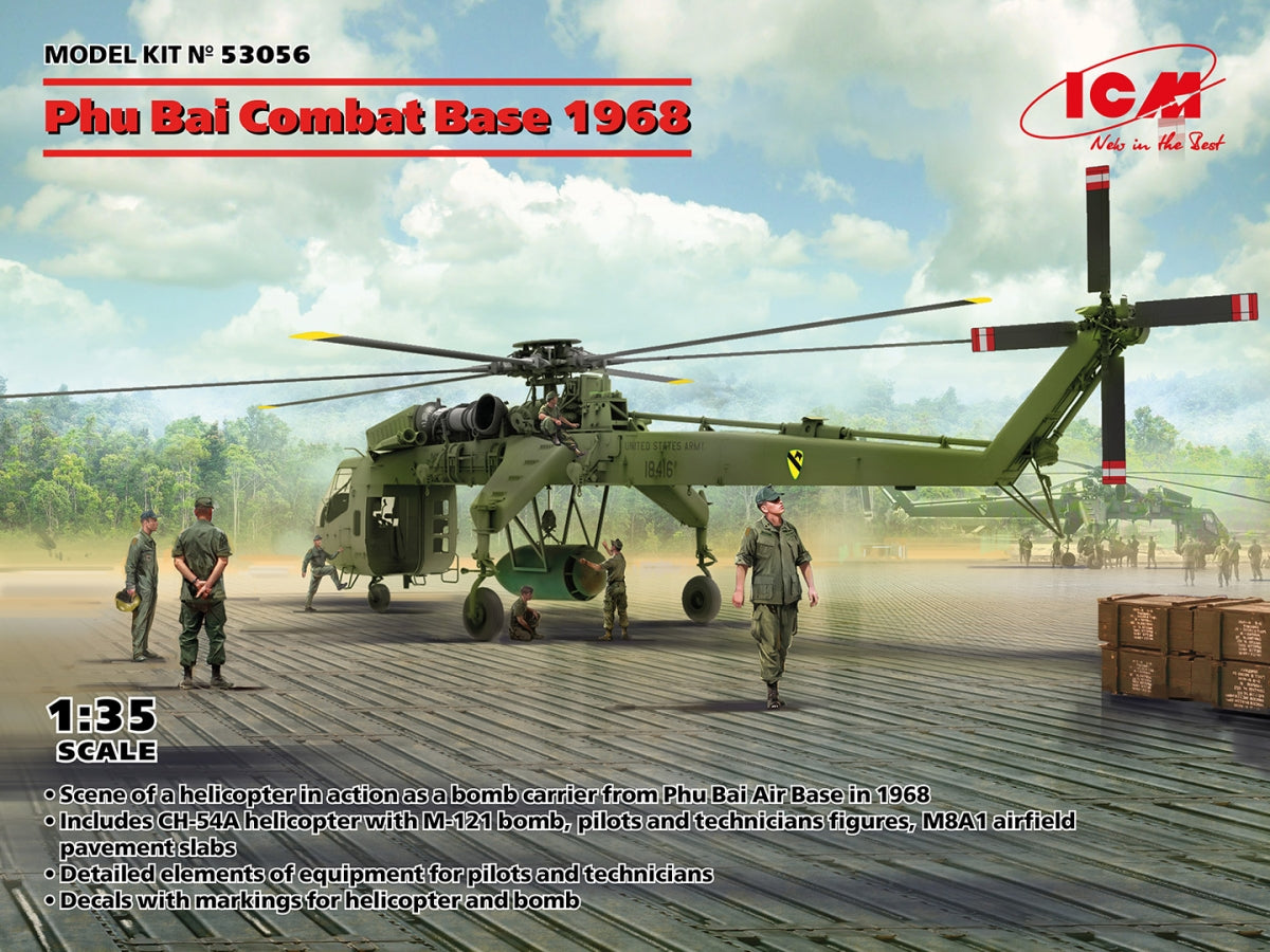 ICM 53056 Base de combat de Phu Bai 1968 1/35  – image 2