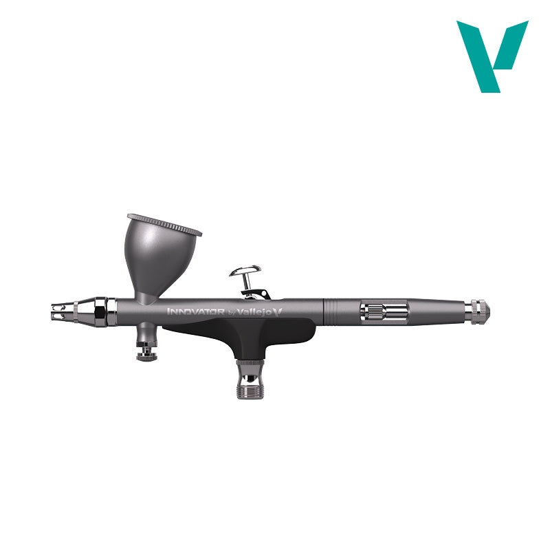 Vallejo 90001 Innovator - Aerograf Gravity System 2 in 1 - 0.2 / 0.3