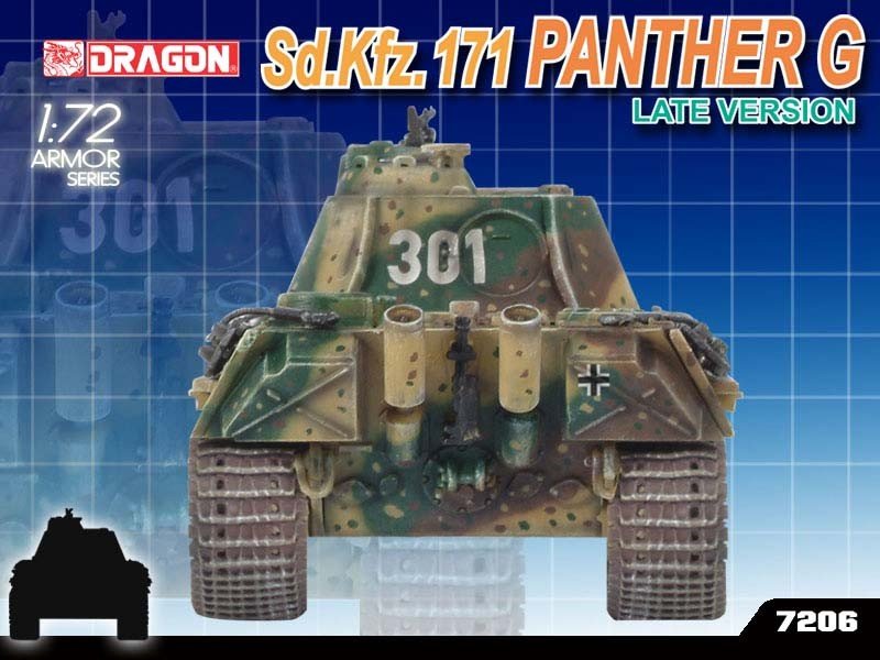 Dragon 7206 Panther G Late 1/72 – immagine 4