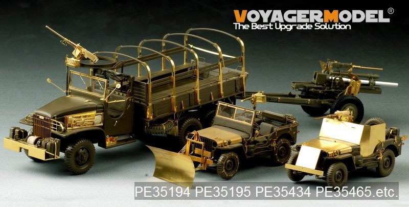 Voyager Model PE35465 WWII U.S. GMC 2.5ton 6X6 Cargo Truck for TAMIYA 35218 1/35 – zdjęcie 20