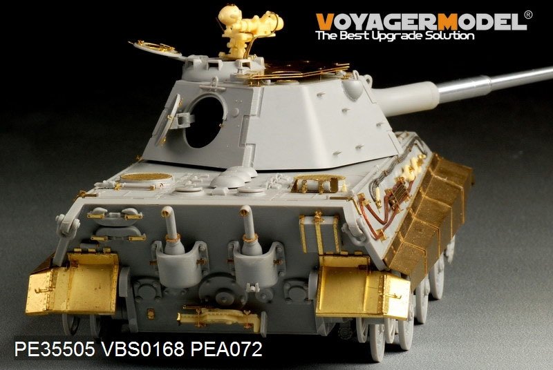 Maquette Voyager PE35505 Char allemand E-50 de la Seconde Guerre mondiale pour TRUMPETER 01536 1/35 – immagine 4