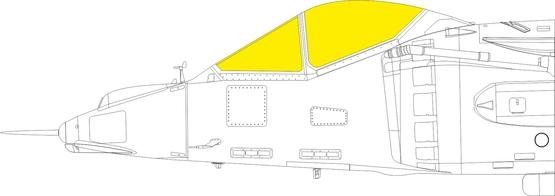 Eduard BIG49292 Harrier GR.1 KINETIC 1/48 – zdjęcie 2