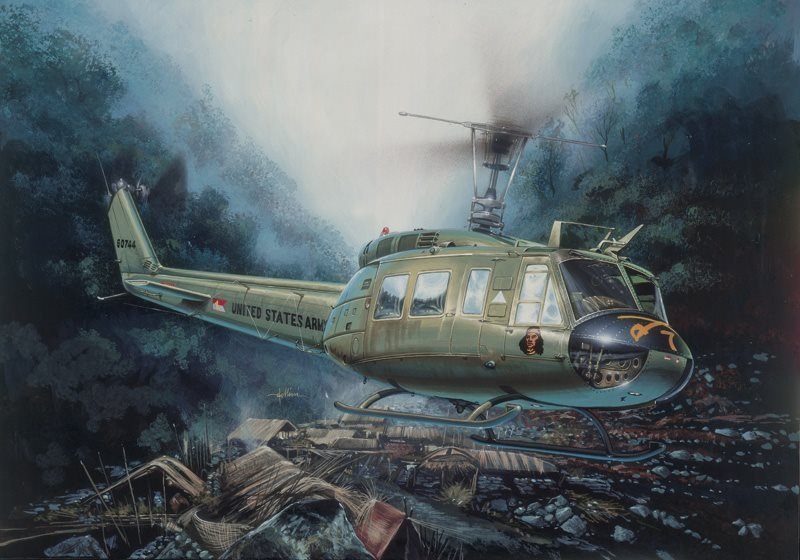 Italeri 0849 UH-1D Iroquois 1/48