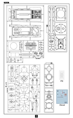 Modelcollect UA72126 Fist of War Char super-lourd allemand E-100 Nothung (1/72) – imagen 5