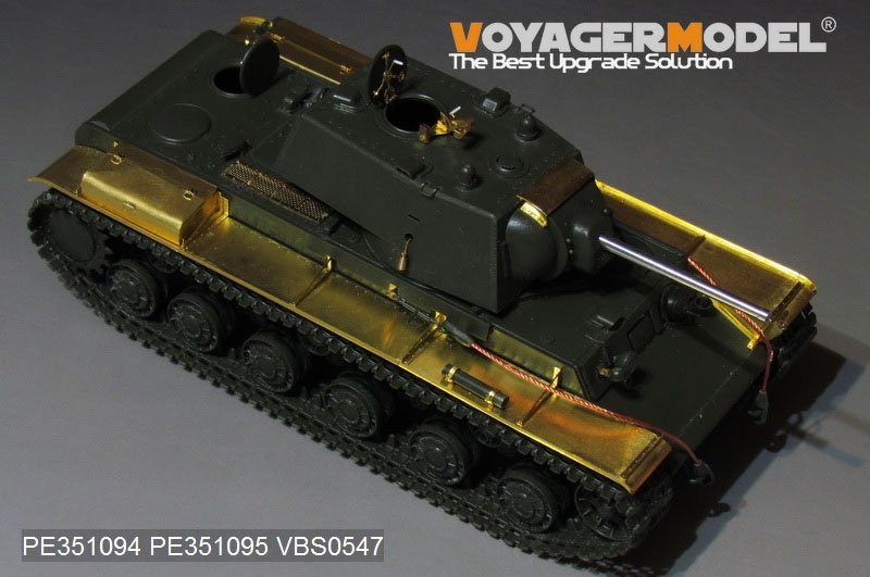 Maquette Voyager PE351094B KV-1 russe Mod.1941 de base pour Tamiya au 1/35 – Bild 5