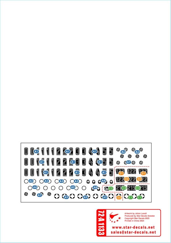 Star Decals 72-A1133 Wiking n° 5. 5. SS-Wiking dans le Caucase 1942-43. Pz III Ausf J canon court, Pz III Ausf J canon long et Pz III Ausf N. Échelle 1/72 – immagine 3