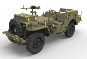 Bronco CB35218 Camion léger de reconnaissance et de signalisation britannique (2 kits) avec équipage (5 figurines) 1/35 – image 3