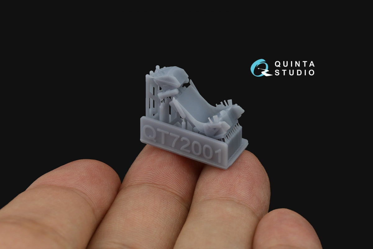 Intérieur coloré imprimé en 3D sur papier décalcomanie (Modelsvit) pour Su-17M3 (Quinta Studio QD+72168) (avec pièce en résine imprimée en 3D) 1/72 – image 7