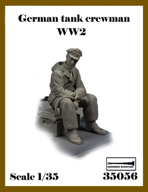 Ardennes Miniature 35056 Membre d&amp;#39;équipage de char allemand Seconde Guerre mondiale - Version 3 1/35