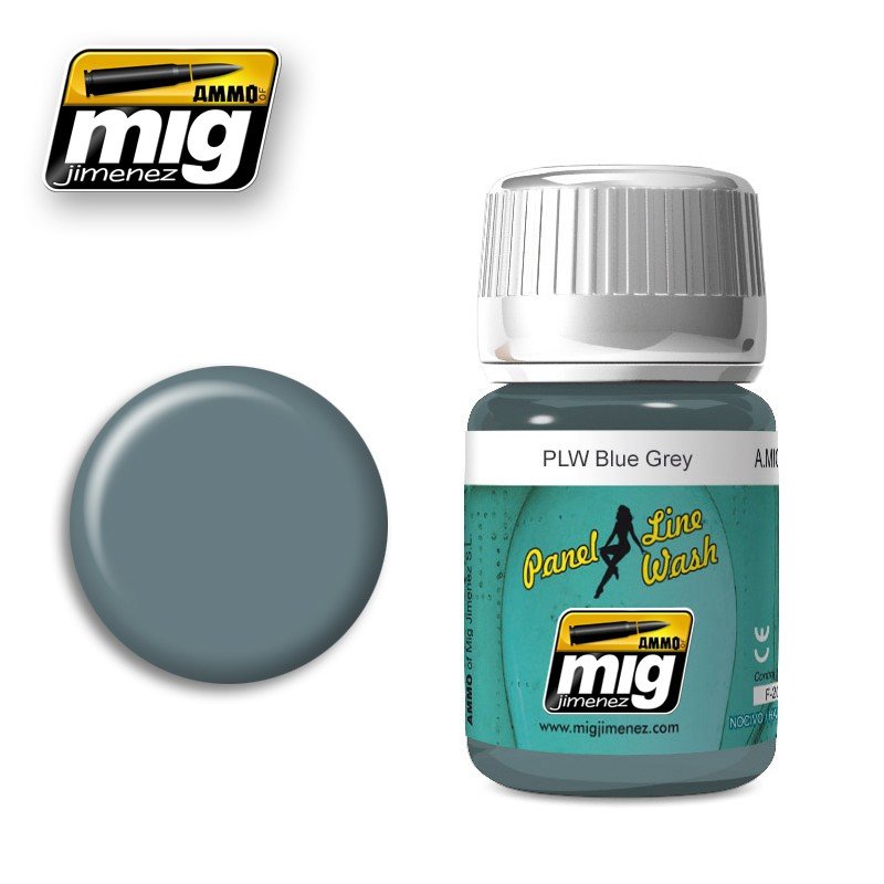 Munitions Mig Jimenez 1613 PLW BLEU GRIS 35 ml