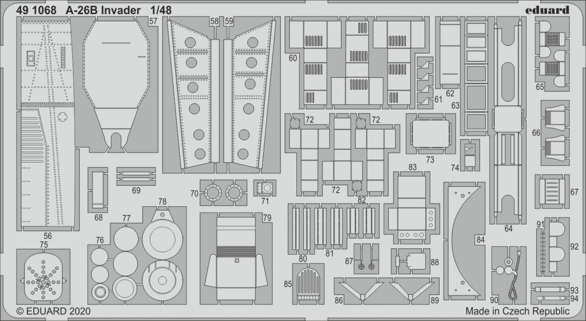 Eduard 491068 A-26B Invader 1/48 ICM  – image 2