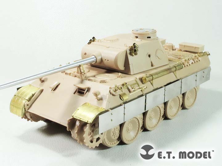 Maquette ET E35-274 Panther D allemand de la Seconde Guerre mondiale (production moyenne/tardive) (pour maquette Meng) 1/35  – immagine 3