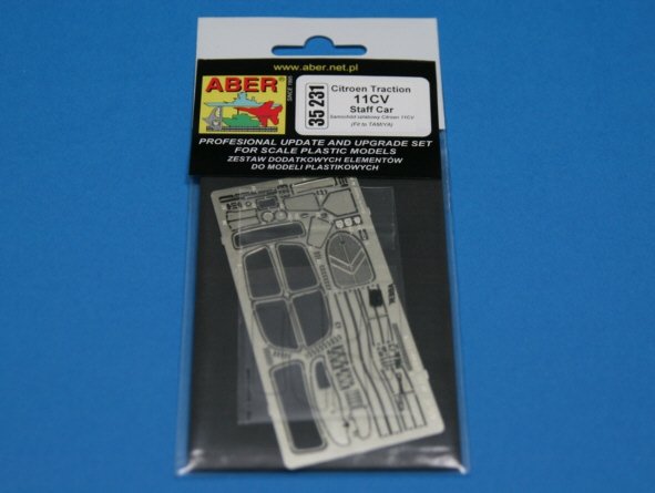 Aber 35231 Voiture d&amp;#39;état-major Citroën Traction 11CV (1/35) – image 3