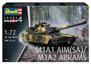 Revell 03346 M1A1 AIM(SA)/M1A2 Abrams 1/72