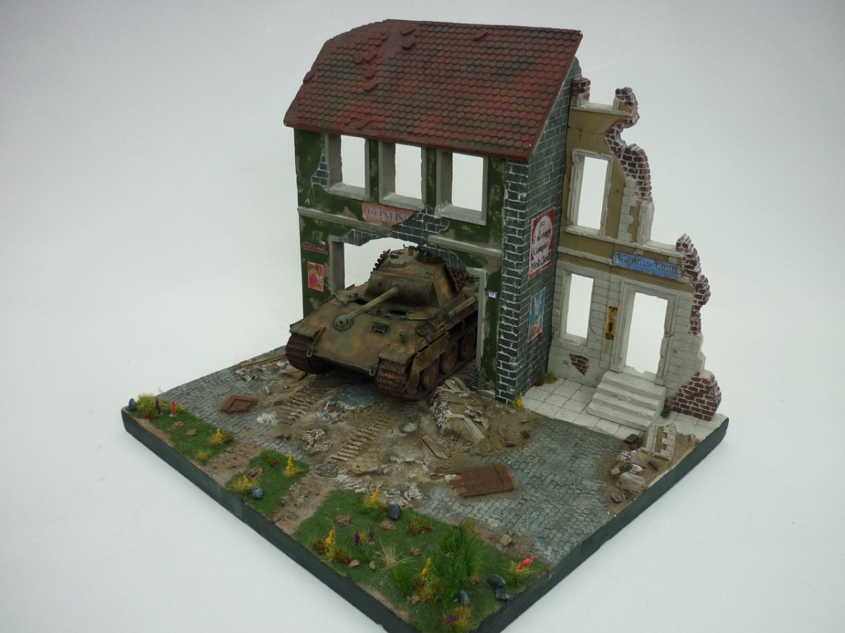 RT-Diorama 35130 Base de diorama : &amp;quot;Der Durchbruch&amp;quot; dans le Maßstab 1/35 – image 8