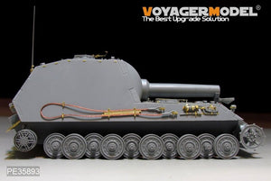 Mortier automoteur lourd allemand BAR 305 mm de la Seconde Guerre mondiale, modèle Voyager PE35893, pour maquettes AMUSING au 1/35 – imagen 7