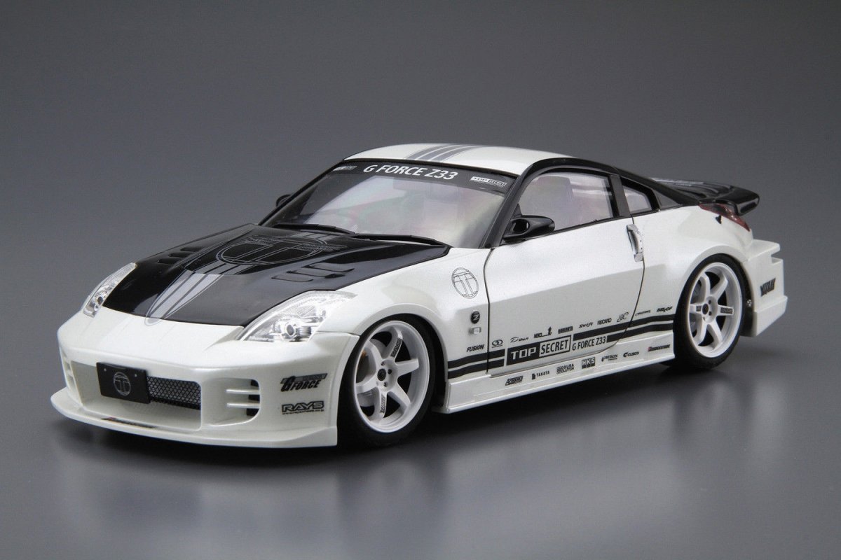 Aoshima 05364 Nissan Z33 Fairlady Z &amp;#39;05 Top Secret 1/24  – image 3