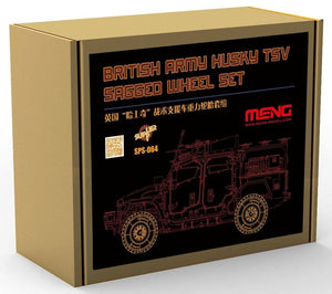 Ensemble de roues affaissées Meng Model SPS-064 pour Husky TSV de l&amp;#39;armée britannique, échelle 1/35 – image 2