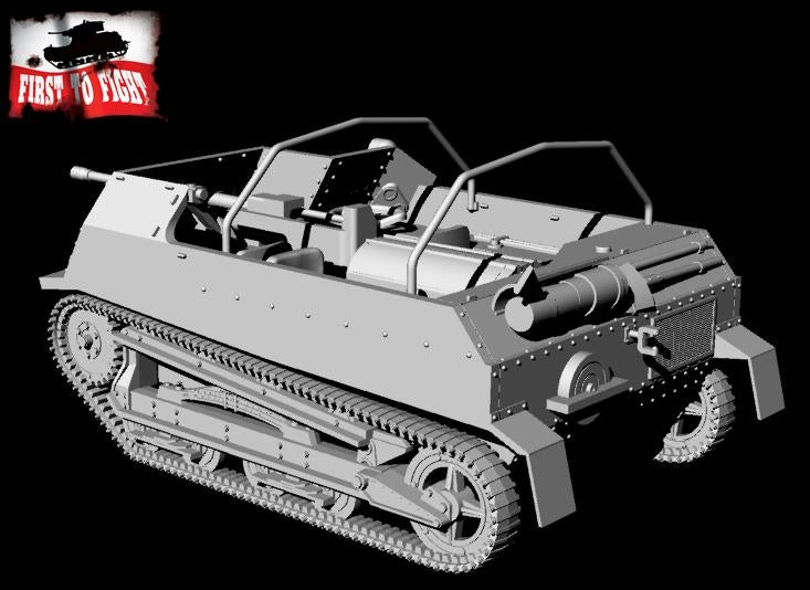 Premier à combattre PL117 - Canon automoteur polonais TKS-D 1/72 – image 2