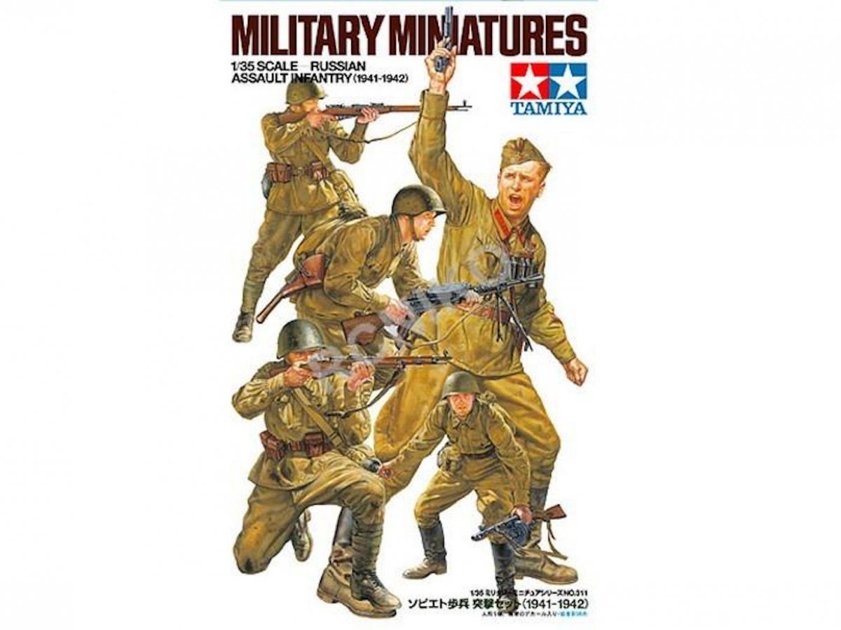 Tamiya 35311 Infanterie d'assaut russe (1941-1942) (1/35)