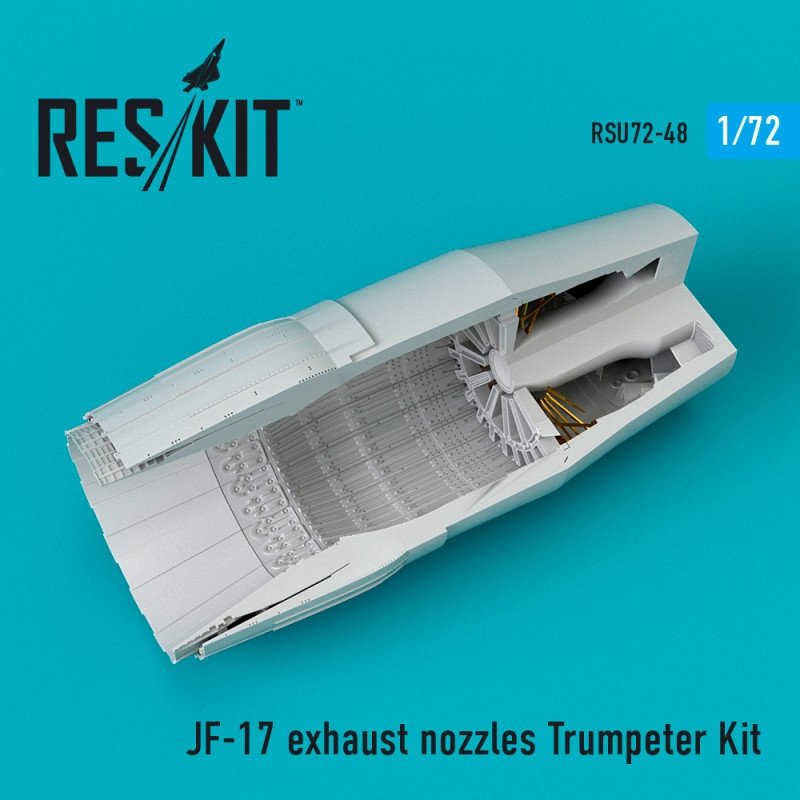 RESKIT RSU72-0048 Tuyère d'échappement JF-17 pour Trumpeter 1/72