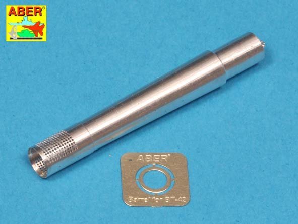 Canon Aber 35L-119 114 mm H/18 pour obusier BT-42 de l'armée finlandaise Tamiya (1/35)