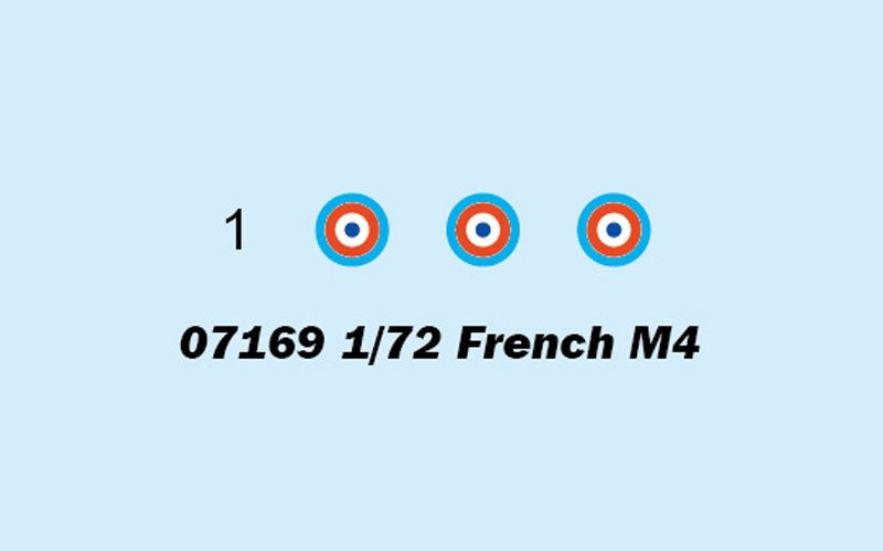 Trumpeter 07169 M4 français 1/72 – imagen 4