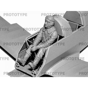 ICM 32111 Pilotes de l&amp;#39;Axe de la Seconde Guerre mondiale dans le cockpit (allemands, italiens, japonais) 1/32 – immagine 3