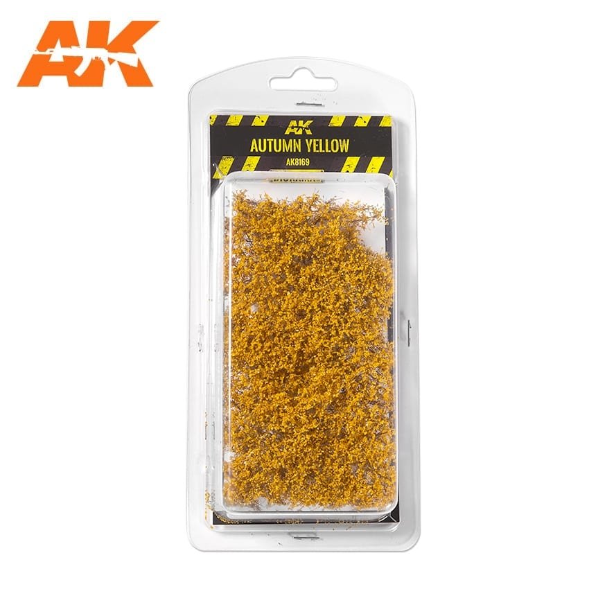 AK Interactive AK8169 ARBUSTES JAUNES D'AUTOMNE 75 MM / 90 MM 1/35