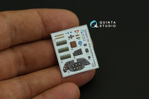 Intérieur imprimé en 3D et coloré sur papier décalcomanie Quinta Studio QD48241 Me 163B (GasPatch models) 1/48 – Bild 4