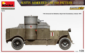 MiniArt 39016 Voiture blindée Austin modèle 1918. Irlande 1919-1921. Service britannique. Maquette intérieure 1/35 – Bild 4