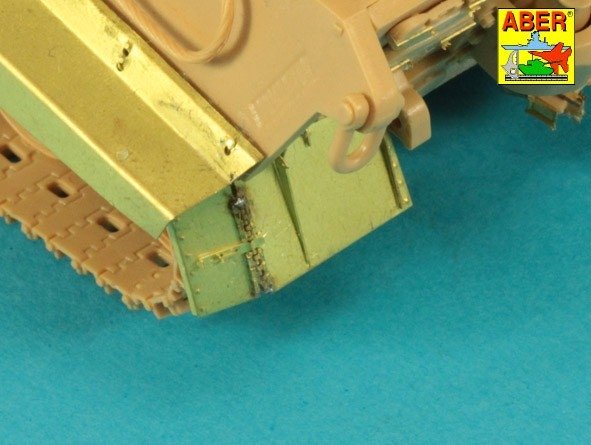 Aber 48053 Jagdtiger Sd.Kfz. 186 – Ailes avant et arrière 1/48 – imagen 3