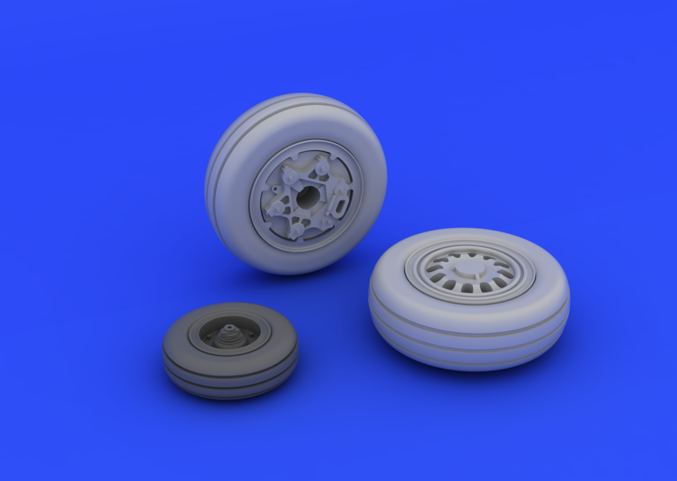 Roues Eduard 672040 F-16CJ Block 50 1/72 (TAMIYA)  – image 2