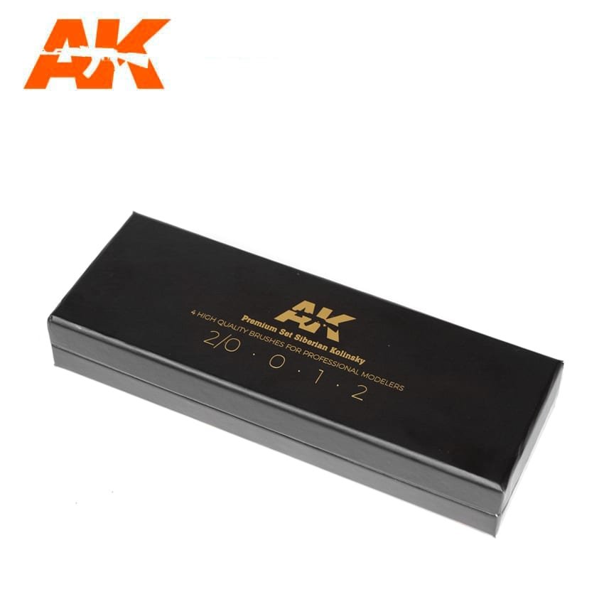 AK Interactive AKSK-10 PREMIUM SIBÉRIEN KOLINSKY BALAISES ÉTUI DE LUXE – image 2