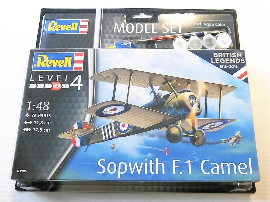 Revell 63906 Sopwith F.1 Camel Maquette (1/48)