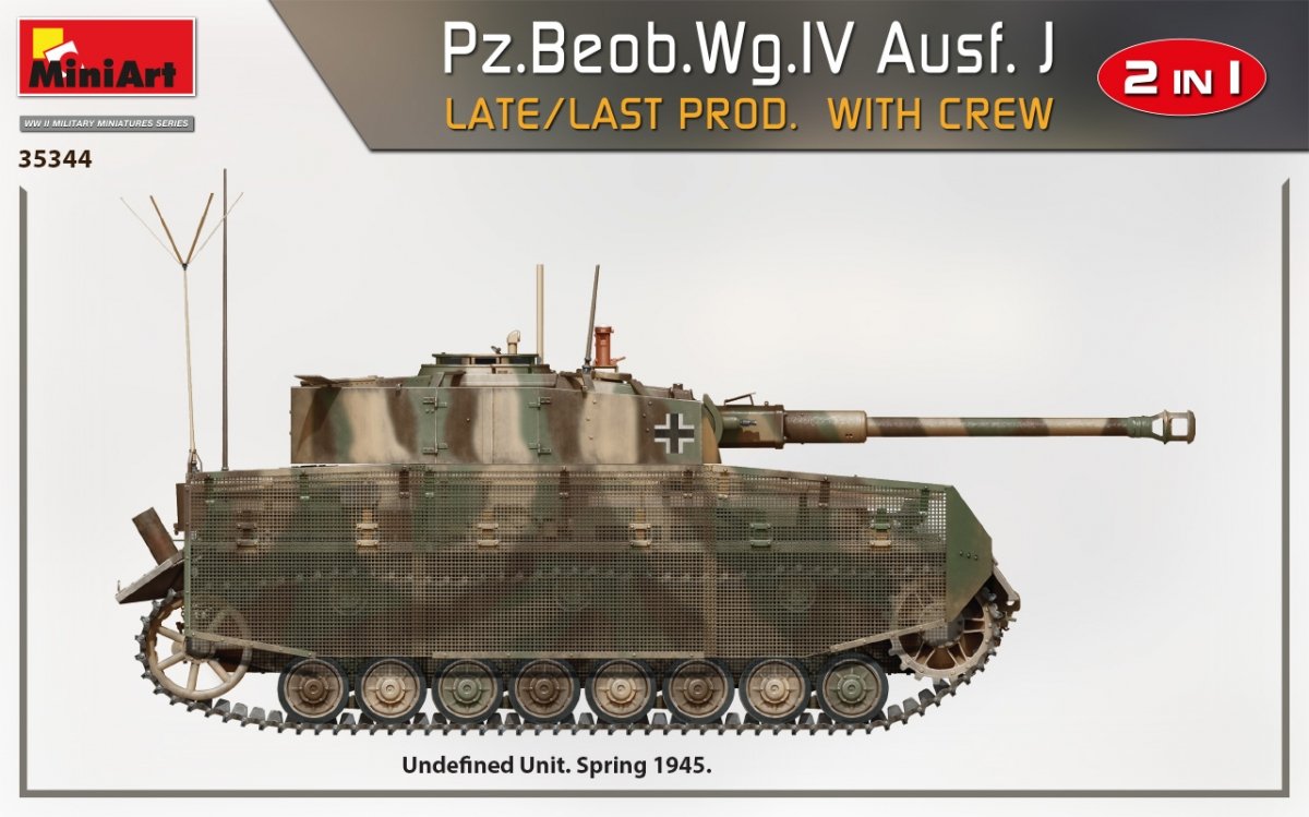 MiniArt 35344 Pz/Beob.Wg.IV Ausf. J En retard/Dernière prod. 1/35 – Bild 7