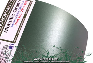 Peinture métallisée vert Aston Martin DBR3S LM Zero Paints ZP-1406, 60 ml – image 3