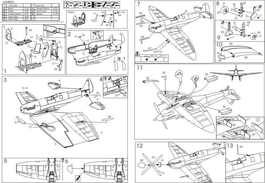 AZ Model AZ7380 Spitfire Mk.VIII RAAF 1/72 – zdjęcie 4