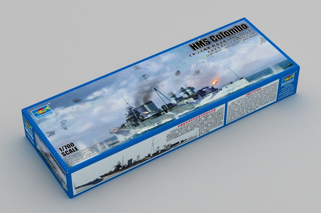 Trumpeter 06742 HMS Colombo 1/700 – imagen 2