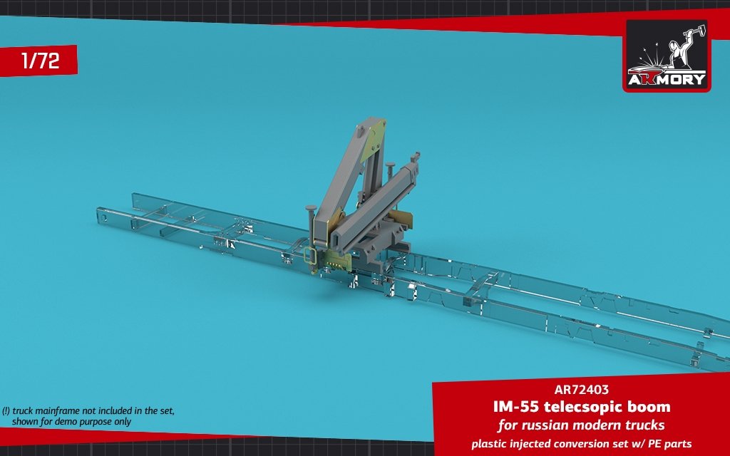Armurerie Models 72403 IM-55 flèche télescopique, pour camions russes modernes 1/72 – immagine 3